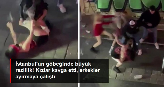 İstanbul'un göbeğinde büyük rezillik!