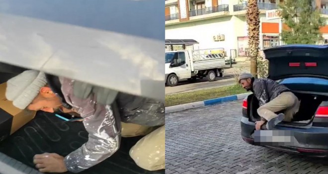 Antalya'da vicdanları sızlatan olay: Patron, işçiyi arabası kirlenmesin diye bagajda taşıdı