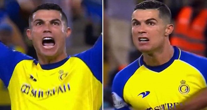Ronaldo'dan çılgın gol!