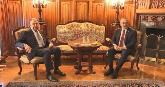 Son dakika: Kritik görüşme sonrası Çavuşoğlu ve Lavrov'dan önemli mesajlar