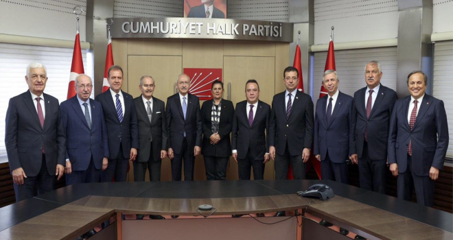 İmamoğlu, Kılıçdaroğlu ile yaptıkları toplantıdan fotoğraf paylaştı;