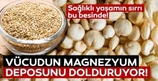 Magnezyum deposu süper besin şaşırtıyor!