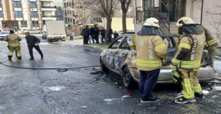 Beylikdüzü’nde tartıştığı komşusunu önce bıçakladı sonra arabasını yaktı