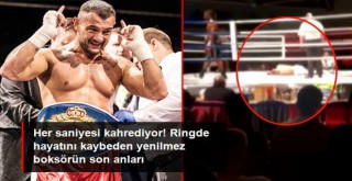 Ringde hayatını kaybeden boksör Musa Askan Yamak'ın son anları kamerada