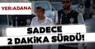 Ablasını 20 yerinden bıçaklayıp öldüren zanlıyı polis 2 dakikada yakaladı
