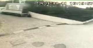 Feci olay kameraya yansıdı