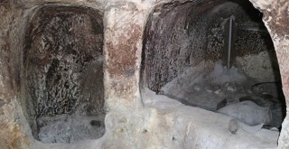 Kapadokya'da evin altından yeraltı şehri çıktı