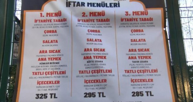 İftar sofraları boş kaldı