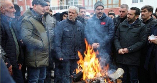  Bakanlar Soylu ve Kurum Elazığ'da çalışmalarını sürdürüyor