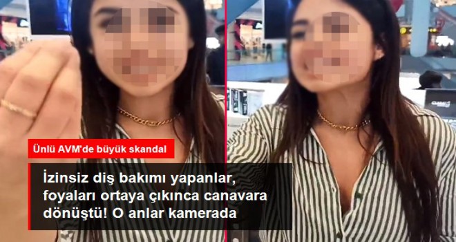 Ünlü AVM'de büyük skandal!