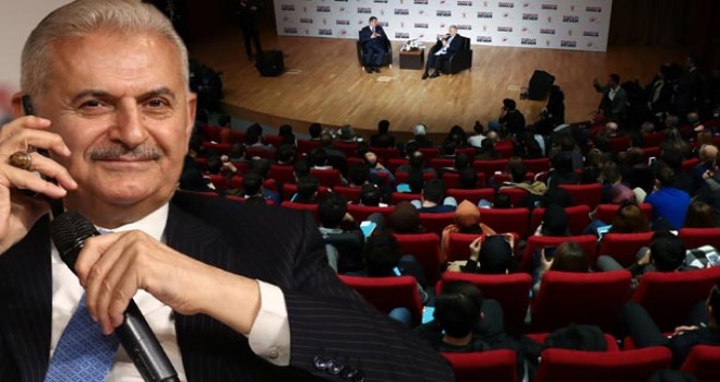 Binali Yıldırım konuşma sırasında ' Cumhurbaşkanı Erdoğan'ı aradı