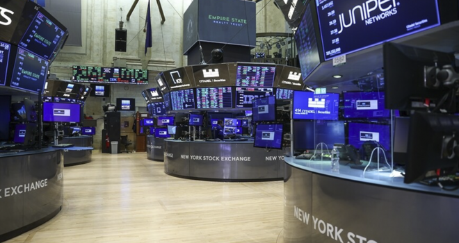 New York borsası nisanda rekor seviyelere çıktı