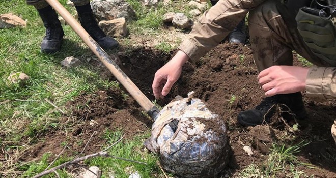 PKK'ya ağır darbe! Çok sayıda mühimmat ele geçirdi