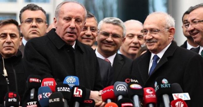 Muharrem İnce, CHP'ye kapıları kapattı