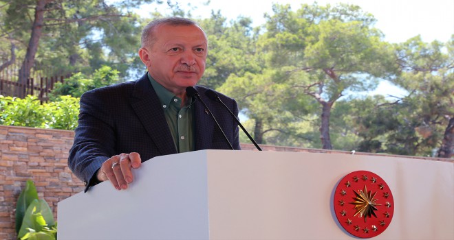 Cumhurbaşkanı Erdoğan'dan KKTC'de flaş açıklamalar