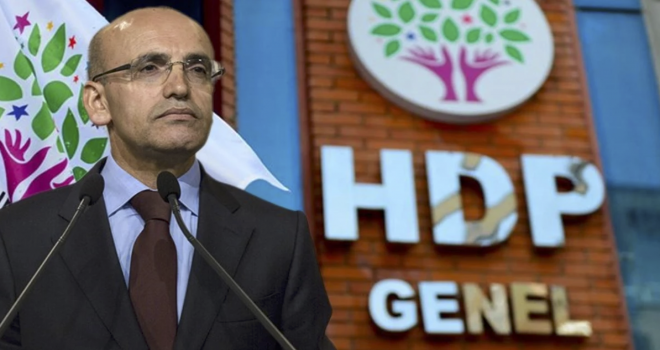 Bakan Şimşek'ten HDP açıklaması