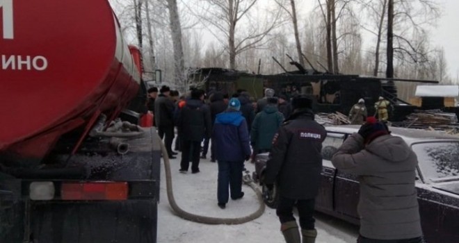  Rusya'da köy evinde yangın: 11 ölü