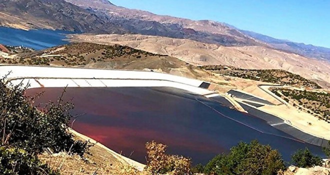 Altın madeni işletmesinin faaliyeti durduruldu