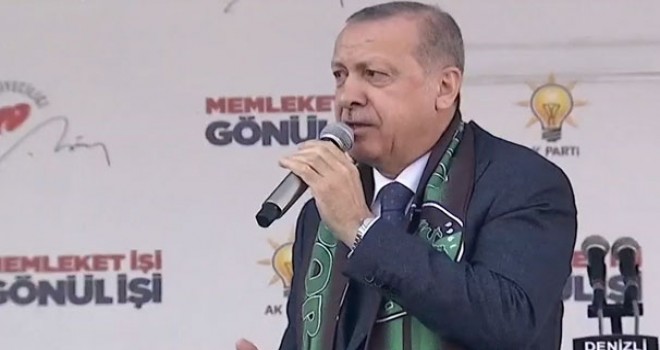 Cumhurbaşkanı Erdoğan konuşuyor