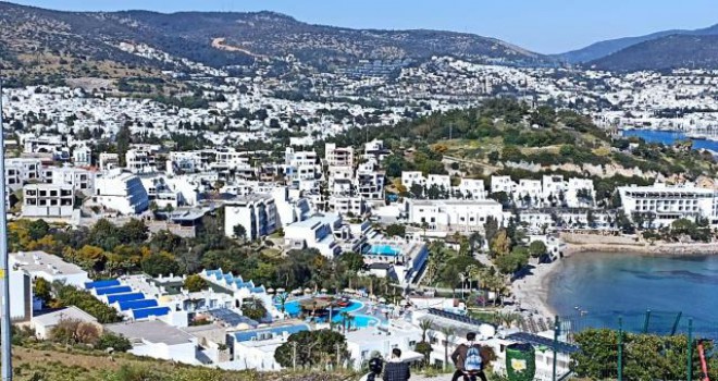 Bodrum'da bayram tatili yoğunluğu!