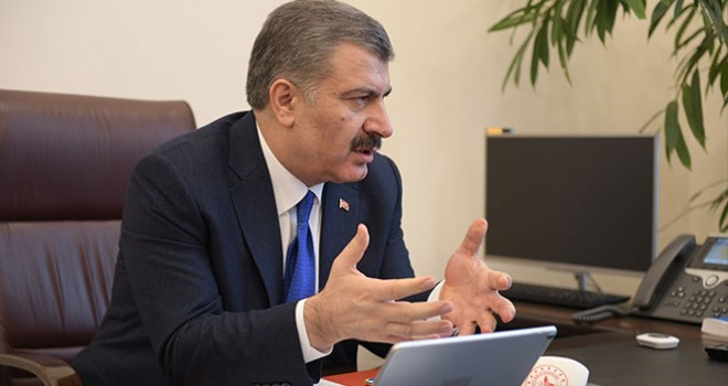  Sağlık Bakanı Koca'dan 'korona virüsü tanı kiti' açıklaması