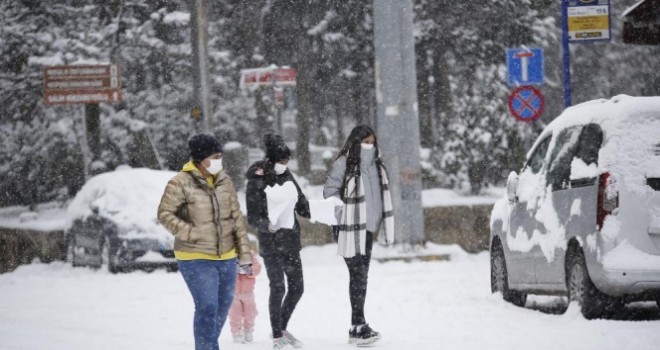 AKOM'dan İstanbul'a kuvvetli kar yağışı uyarısı!