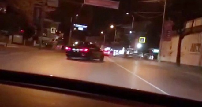 Trafik magandası Bağdat Caddesi'nde terör estirdi