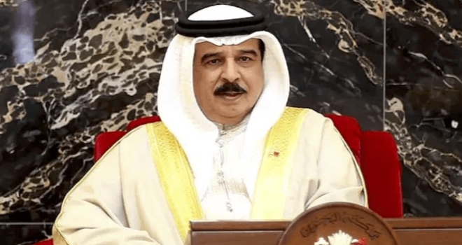 Bahreyn Kralı'ndan skandal açıklama!