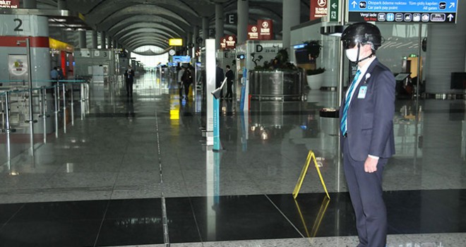 İstanbul Havalimanı'nda uçuşlar için tüm önlemler alındı