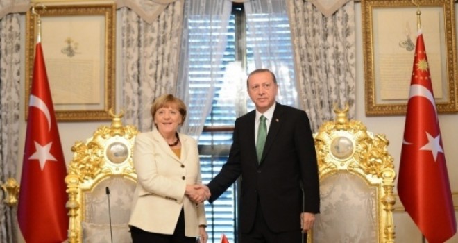 Merkel’le Erdoğan’ın görüşmesi