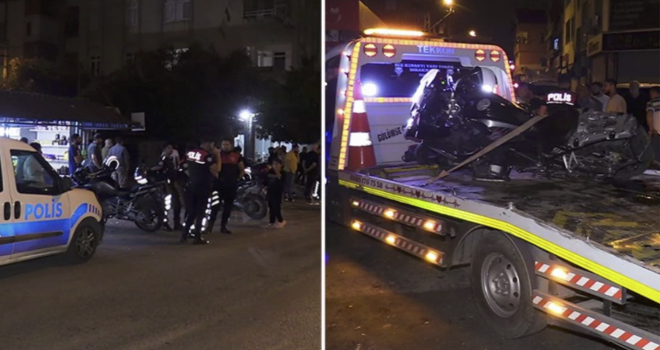 Adana'da otomobil, motosikletli Yunus ekiplerine çarptı: