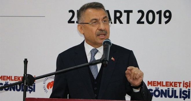 Fuat Oktay: 'Devlet vatandaş için vardır'