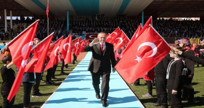 Cumhurbaşkanı Erdoğan;Kıyamete kadar burada olacağız
