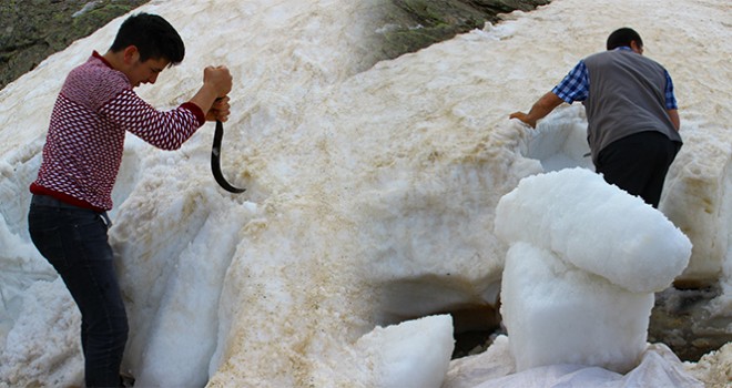 Bu görüntüler Erzurum'dan değil Aydın'dan