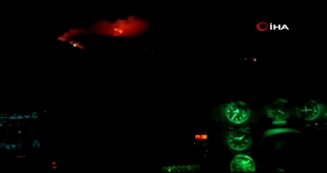 Ukrayna'dan gelen helikopterler gece mesaisinde