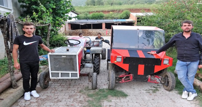 İki kafadar köyde imkansızı başardı, görenler şaşırıyor