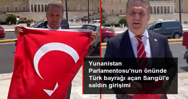 Türk bayrağı açan Sarıgül'e saldırı girişimi