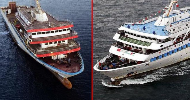 İsrail'in saldırdığı Mavi Marmara olduğu ortaya çıktı