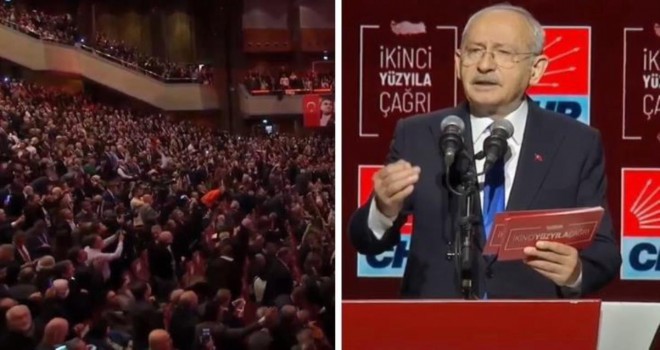 Kılıçdaroğlu, partisinin vizyon belgesini açıklıyor!