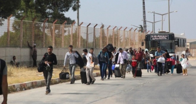 4 bin Suriyeli ,Türkiye’ye döndü