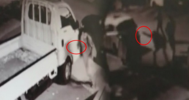  Maltepe'de iki grup arasında çıkan silahlı çatışma kamerada