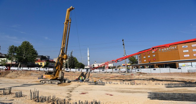 Tevfik Kadıoğlu Köprülü Kavşak Projesinin Temeli Atıldı