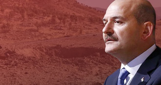 Bakan Soylu 8 askerin şehit edildiği bölgede