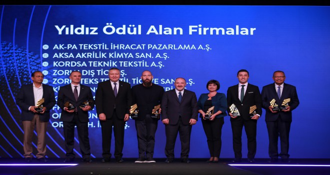 KİPAŞ HOLDİNG’E İHRACATIN YILDIZI ÖDÜLÜ