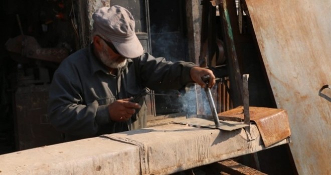 Tel Abyad'ta çalışanlar işlerine geri döndü