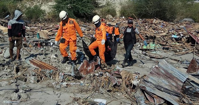 Endonezya'da ölü sayısı bin 234'e çıktı