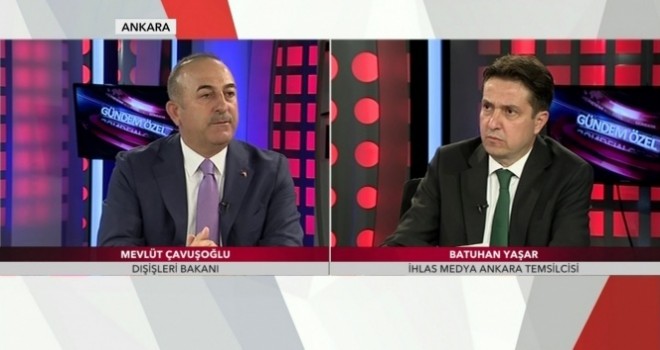 Bakan Çavuşoğlu, TGRT Haber Gündem Özel'de soruları cevaplandırdı