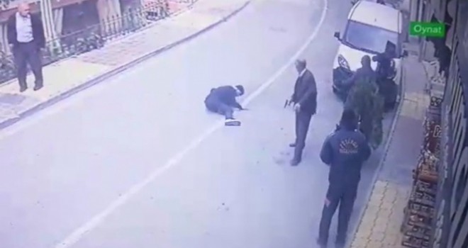  Malatya'da cinayet anı saniye saniye kameraya yansıdı