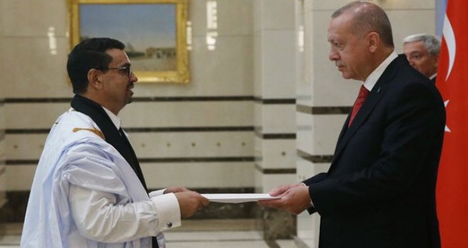 Cumhurbaşkanı Erdoğan Moritanya Büyükelçisi'ni kabul etti