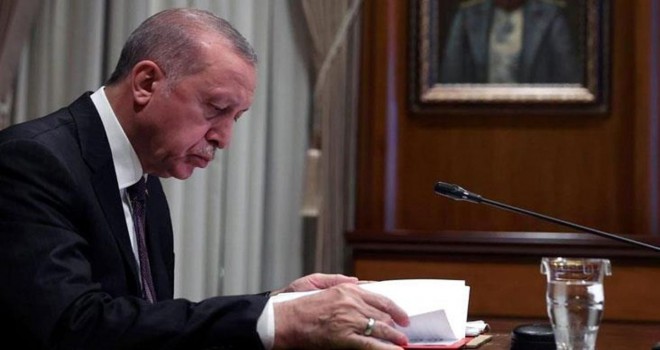 Erdoğan'ın masasındaki son anket